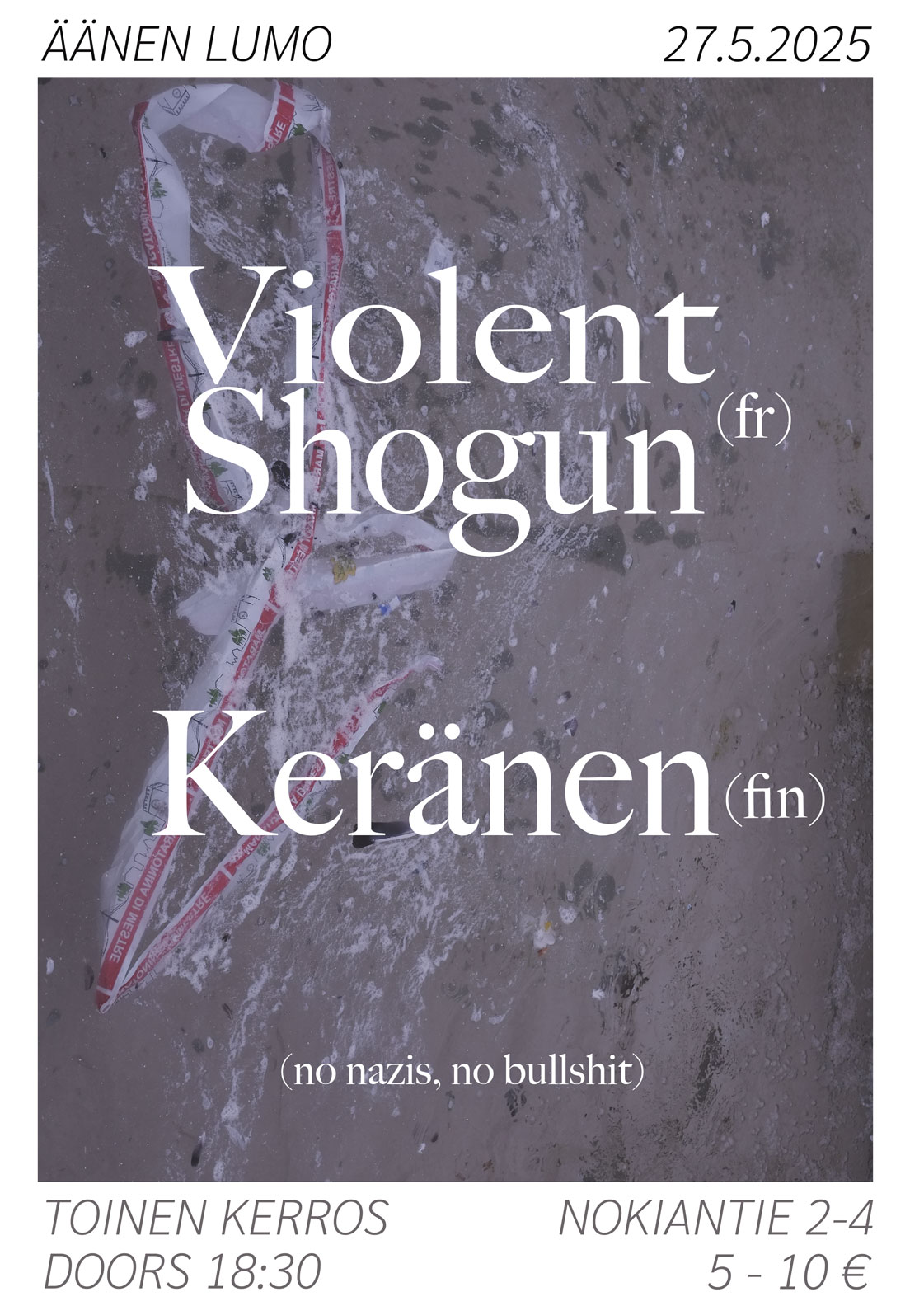 27.05.2025 / Äänen Lumo: Violent Shogun, Keränen